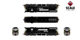 Scaletrains SXT41184 EMD SD9M, NS Norfolk Southern/Thoroughbred/Ditch Lights #54 - ESU v5.0 DCC & Sound HO Scale