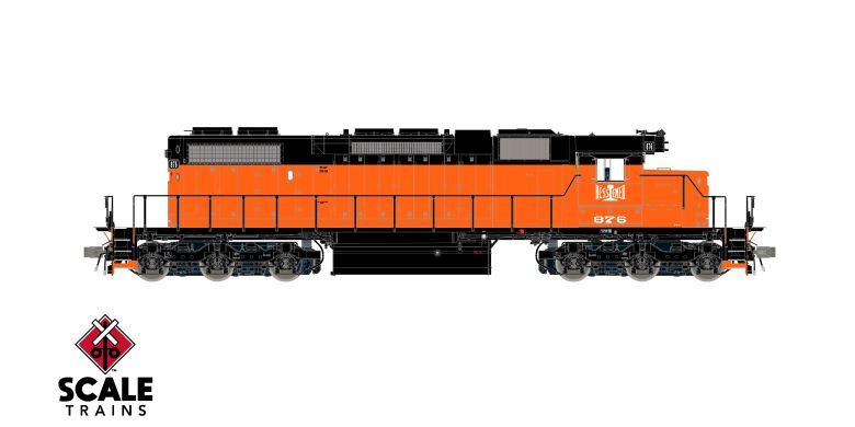 Scaletrains SXT41218 EMD SD38-2, Bessemer & Lake Erie/Faded Rear Logo #876 - ESU v5.0 DCC & Sound HO Scale