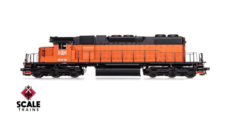 Scaletrains SXT41218 EMD SD38-2, Bessemer & Lake Erie/Faded Rear Logo #876 - ESU v5.0 DCC & Sound HO Scale