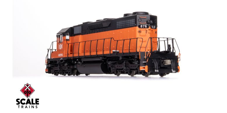 Scaletrains SXT41218 EMD SD38-2, Bessemer & Lake Erie/Faded Rear Logo #876 - ESU v5.0 DCC & Sound HO Scale