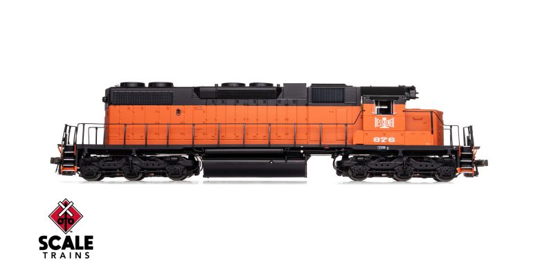 Scaletrains SXT41218 EMD SD38-2, Bessemer & Lake Erie/Faded Rear Logo #876 - ESU v5.0 DCC & Sound HO Scale