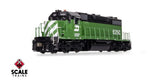 Scaletrains SXT41226 EMD SD38-2 w/Dynamic Brakes, Burlington Northern #6260 - ESU v5.0 DCC & Sound HO Scale