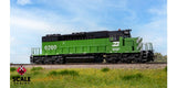 Scaletrains SXT41226 EMD SD38-2 w/Dynamic Brakes, Burlington Northern #6260 - ESU v5.0 DCC & Sound HO Scale
