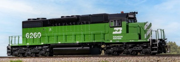 Scaletrains SXT41226 EMD SD38-2 w/Dynamic Brakes, Burlington Northern #6260 - ESU v5.0 DCC & Sound HO Scale