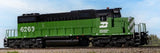 Scaletrains SXT41230 EMD SD38-2 w/o Dynamic Brakes, Burlington Northern #6263 - ESU v5.0 DCC & Sound HO Scale