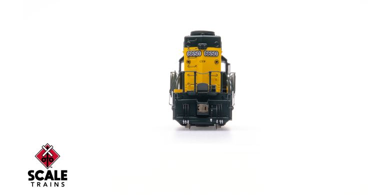 Scaletrains SXT41252 EMD SD38-2, Chicago & North Western/OY/Employee Owned #6651 - ESU v5.0 DCC & Sound HO Scale