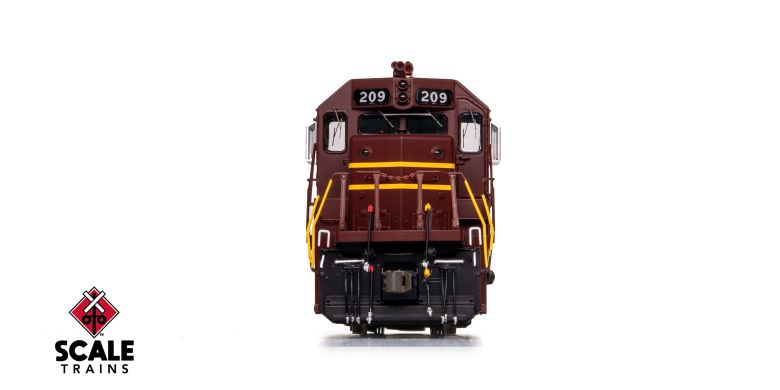 Scaletrains SXT41262 EMD SD38-2, Duluth Missabe & Iron Range/DM&IR/Red Lettering #209 - ESU v5.0 DCC & Sound HO Scale