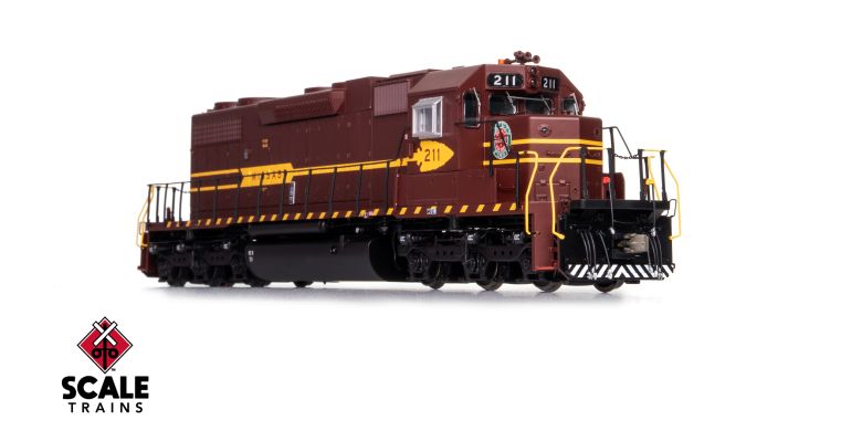 Scaletrains SXT41264 EMD SD38-2, Duluth Missabe & Iron Range/DM&IR/Maroon Lettering #211 - ESU v5.0 DCC & Sound HO Scale