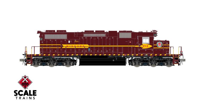 Scaletrains SXT41266 EMD SD38-2, Duluth Missabe & Iron Range/DM&IR/Red Lettering #212 - ESU v5.0 DCC & Sound HO Scale