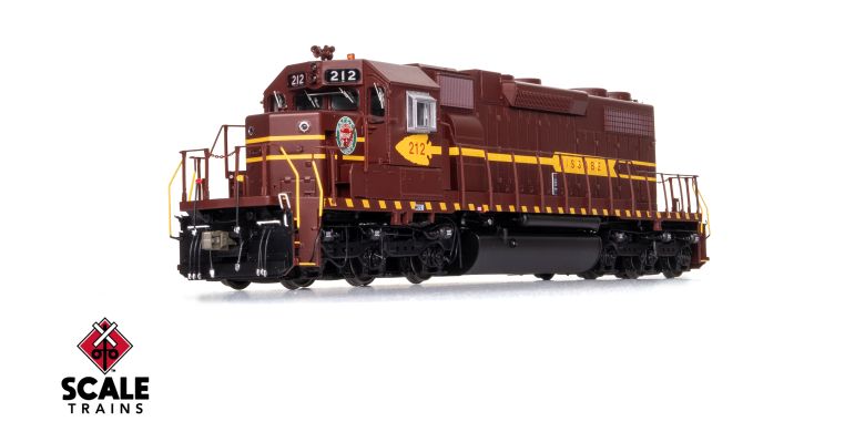 Scaletrains SXT41266 EMD SD38-2, Duluth Missabe & Iron Range/DM&IR/Red Lettering #212 - ESU v5.0 DCC & Sound HO Scale