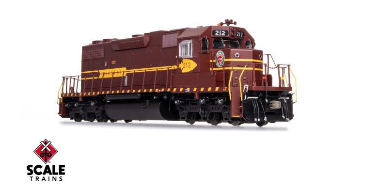 Scaletrains SXT41266 EMD SD38-2, Duluth Missabe & Iron Range/DM&IR/Red Lettering #212 - ESU v5.0 DCC & Sound HO Scale