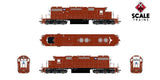 Scaletrains SXT41274 EMD SD38-2, GATX/ex-Reserve Mining/Patched Maroon Stripe #1239 - ESU v5.0 DCC & Sound HO Scale