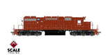 Scaletrains SXT41274 EMD SD38-2, GATX/ex-Reserve Mining/Patched Maroon Stripe #1239 - ESU v5.0 DCC & Sound HO Scale