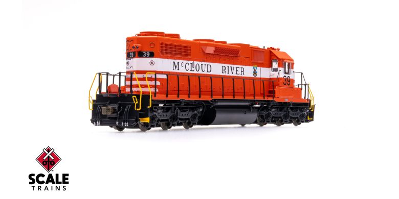 Scaletrains SXT41282 EMD SD38-2, McCloud River Railroad #39 - ESU v5.0 DCC & Sound HO Scale