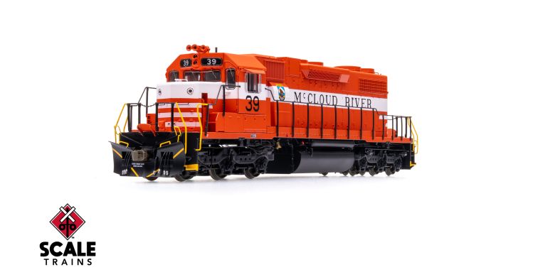 Scaletrains SXT41282 EMD SD38-2, McCloud River Railroad #39 - ESU v5.0 DCC & Sound HO Scale