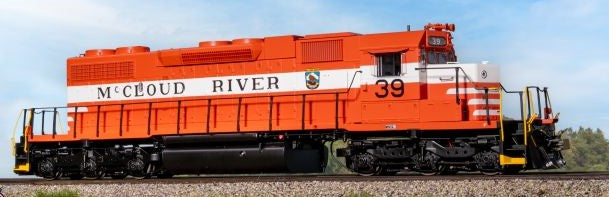 Scaletrains SXT41282 EMD SD38-2, McCloud River Railroad #39 - ESU v5.0 DCC & Sound HO Scale