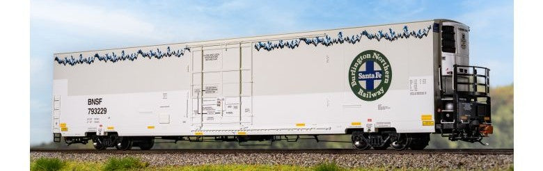 Scaletrains SXT41372 Trinity 82' 7883 Mechanical Reefer, BNSF/Roofline Icicles/Patched/Late Thermo King #793229 HO Scale