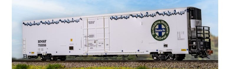Scaletrains SXT41376 Trinity 82' 7883 Mechanical Reefer, BNSF/As Delivered/Roofline Icicles/Carrier #793120 HO Scale
