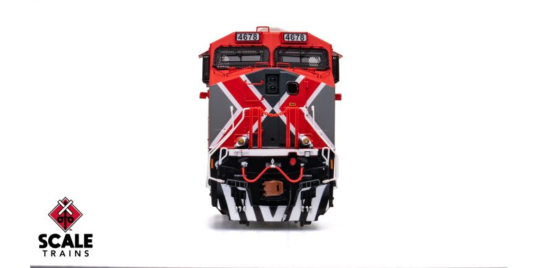 Scaletrains SXT41447 GE ES44AH - Ferromex/Zebra #4681 - ESU v5.0 DCC & Sound HO Scale
