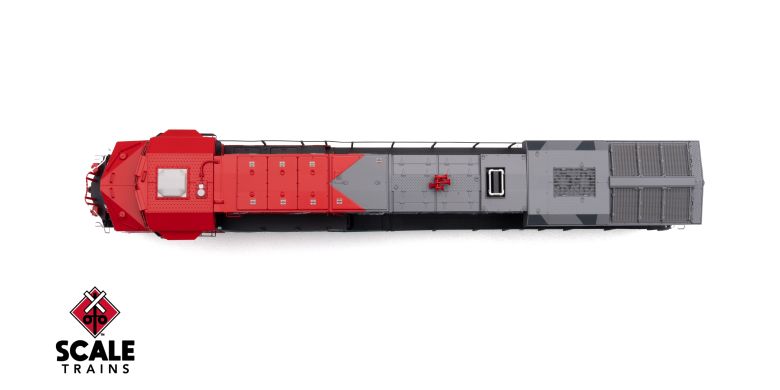 Scaletrains SXT41447 GE ES44AH - Ferromex/Zebra #4681 - ESU v5.0 DCC & Sound HO Scale