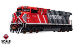 Scaletrains SXT41447 GE ES44AH - Ferromex/Zebra #4681 - ESU v5.0 DCC & Sound HO Scale