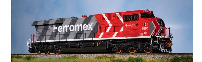 Scaletrains SXT41447 GE ES44AH - Ferromex/Zebra #4681 - ESU v5.0 DCC & Sound HO Scale