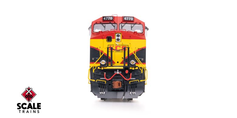 Scaletrains SXT41453 GE ES44AC - Kansas City Southern/Belle/As Delivered #4789 - ESU v5.0 DCC & Sound HO Scale
