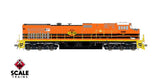 Scaletrains SXT41521 GE DASH 9-44CW, Alabama & Gulf Coast/Black Replacement HVAC #4406 - ESU v5.0 DCC & Sound HO Scale