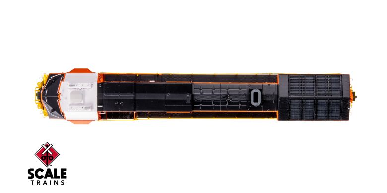 Scaletrains SXT41521 GE DASH 9-44CW, Alabama & Gulf Coast/Black Replacement HVAC #4406 - ESU v5.0 DCC & Sound HO Scale