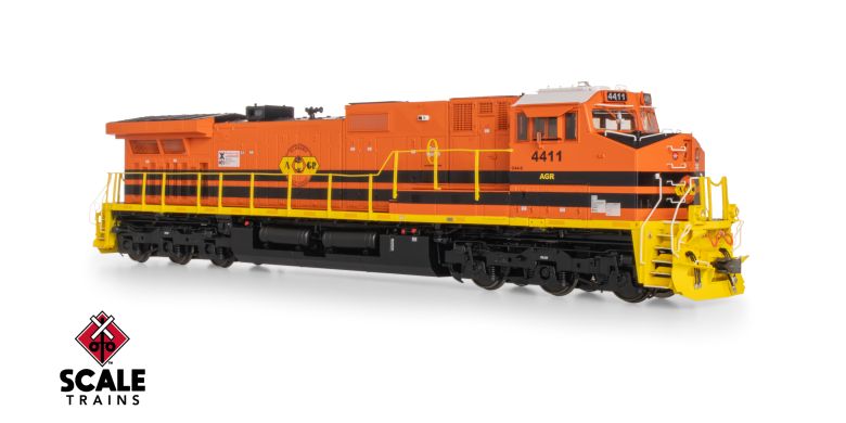 Scaletrains SXT41523 GE DASH 9-44CW, Alabama & Gulf Coast #4411 - ESU v5.0 DCC & Sound HO Scale