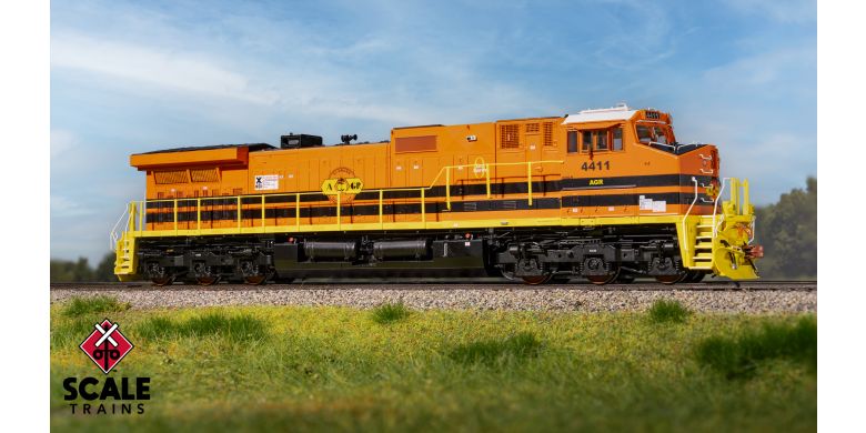 Scaletrains SXT41523 GE DASH 9-44CW, Alabama & Gulf Coast #4411 - ESU v5.0 DCC & Sound HO Scale