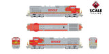 Scaletrains SXT41535 GE DASH 9-44CW, BNSF/Warbonnet/Santa Fe Nose Lettering #700 - ESU v5.0 DCC & Sound HO Scale