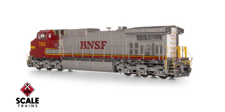 Scaletrains SXT41535 GE DASH 9-44CW, BNSF/Warbonnet/Santa Fe Nose Lettering #700 - ESU v5.0 DCC & Sound HO Scale