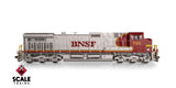 Scaletrains SXT41535 GE DASH 9-44CW, BNSF/Warbonnet/Santa Fe Nose Lettering #700 - ESU v5.0 DCC & Sound HO Scale
