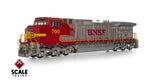 Scaletrains SXT41535 GE DASH 9-44CW, BNSF/Warbonnet/Santa Fe Nose Lettering #700 - ESU v5.0 DCC & Sound HO Scale