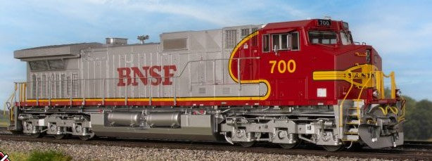 Scaletrains SXT41535 GE DASH 9-44CW, BNSF/Warbonnet/Santa Fe Nose Lettering #700 - ESU v5.0 DCC & Sound HO Scale