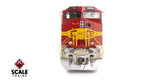 Scaletrains SXT41539 GE DASH 9-44CW, BNSF/Warbonnet/BNSF Nose Lettering #734 - ESU v5.0 DCC & Sound HO Scale