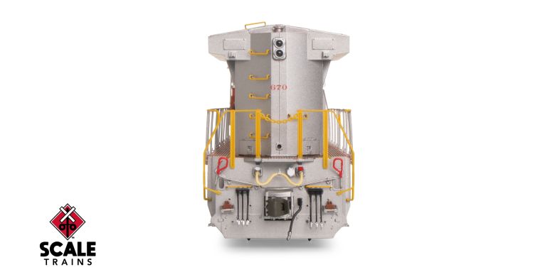 Scaletrains SXT41543 GE DASH 9-44CW, BNSF/ex-Santa Fe Warbonnet Patch #670 - ESU v5.0 DCC & Sound HO Scale