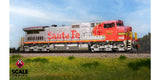 Scaletrains SXT41543 GE DASH 9-44CW, BNSF/ex-Santa Fe Warbonnet Patch #670 - ESU v5.0 DCC & Sound HO Scale