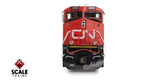 Scaletrains SXT41547 GE DASH 9-44CW, Canadian National/Teardrop Windshields/Red Marker Lights #2200 - ESU v5.0 DCC & Sound HO Scale