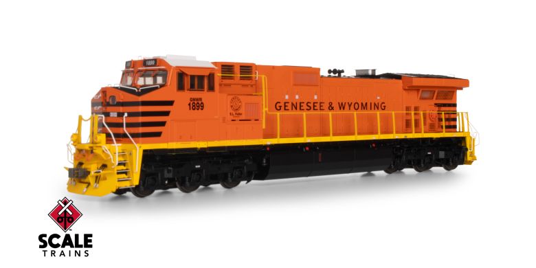 Scaletrains SXT41559 GE DASH 9-44CW, Genesee & Wyoming/Heritage Unit #1899 - ESU v5.0 DCC & Sound HO Scale