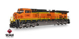 Scaletrains SXT41565 GE DASH 9-44CW, Kansas City Southern/ex-BNSF Heritage II Patched/Exhaust Burn Marks #4455 - ESU v5.0 DCC & Sound HO Scale