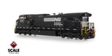 Scaletrains SXT41575 GE DASH 9-44CW, Norfolk Southern/Thoroughbred/Dashed Sill Stripe #9643 - ESU v5.0 DCC & Sound HO Scale