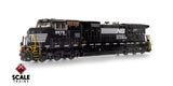 Scaletrains SXT41575 GE DASH 9-44CW, Norfolk Southern/Thoroughbred/Dashed Sill Stripe #9643 - ESU v5.0 DCC & Sound HO Scale