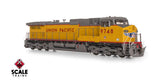 Scaletrains SXT41585 GE DASH 9-44CW, Union Pacific/Winged Nose Logo/Red Sill Stripe #9748 - ESU v5.0 DCC & Sound HO Scale