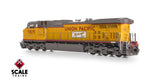 Scaletrains SXT41589 GE DASH 9-44CW, Union Pacific/Winged Nose Logo/"The Future Network" Side Logos/Red Sill Stripe #9819 - ESU v5.0 DCC & Sound HO Scale