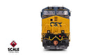 ScaleTrains SXT41615 GE ES44AH, Rivet Counter HO Scale GE ES44AH, CSX/Heritage/Georgia Railroad/GA #1834 DCC & Sound HO Scale