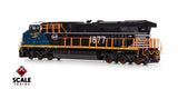 ScaleTrains SXT41617 Rivet Counter HO Scale GE ES44AH, CSX/Heritage/Chicago & Eastern Illinois/C&EI #1877 DCC & Sound HO Scale