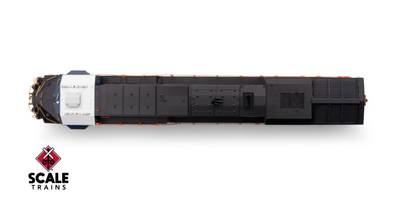 ScaleTrains SXT41617 Rivet Counter HO Scale GE ES44AH, CSX/Heritage/Chicago & Eastern Illinois/C&EI #1877 DCC & Sound HO Scale