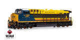 ScaleTrains SXT41619 Rivet Counter HO Scale GE ES44AH, CSX/Heritage/Seaboard Air Line/SAL #1900 DCC & Sound HO Scale
